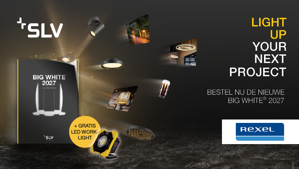 BIG WHITE&reg; 2027: vraag nu de nieuwe catalogus aan met alle verlichting van SLV